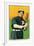 Portland, OR, Portland Pacific Coast League, J. Ryan, Baseball Card-Lantern Press-Framed Art Print