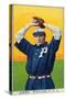 Portland, OR, Portland Pacific Coast League, Steen, Baseball Card-Lantern Press-Stretched Canvas