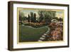 Portland, Oregon - Azaleas & Rhododendrons-Lantern Press-Framed Art Print