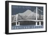 Portland, Oregon - Bridge of the People-Lantern Press-Framed Art Print