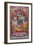 Portland, Oregon - Farmer's Market-Lantern Press-Framed Premium Giclee Print