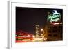 Portland, Oregon - Neon Sign-Lantern Press-Framed Art Print