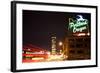 Portland, Oregon - Neon Sign-Lantern Press-Framed Art Print