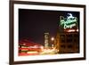 Portland, Oregon - Neon Sign-Lantern Press-Framed Premium Giclee Print