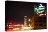 Portland, Oregon - Neon Sign-Lantern Press-Stretched Canvas