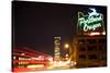 Portland, Oregon - Neon Sign-Lantern Press-Stretched Canvas