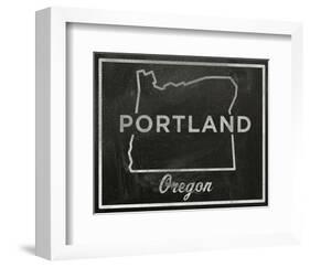 Portland, Oregon-John Golden-Framed Giclee Print