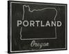 Portland, Oregon-John Golden-Stretched Canvas