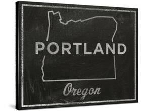 Portland, Oregon-John Golden-Stretched Canvas