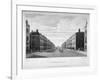 Portland Place, Marylebone, London, 1809-William James Bennett-Framed Giclee Print