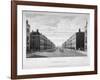 Portland Place, Marylebone, London, 1809-William James Bennett-Framed Giclee Print