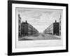 Portland Place, Marylebone, London, 1809-William James Bennett-Framed Giclee Print