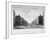 Portland Place, Marylebone, London, 1809-William James Bennett-Framed Giclee Print