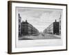 Portland Place, Marylebone, London, 1809-William James Bennett-Framed Giclee Print