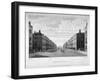 Portland Place, Marylebone, London, 1809-William James Bennett-Framed Giclee Print
