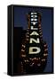 Portland Sign-Brian Moore-Framed Stretched Canvas