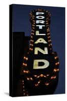 Portland Sign-Brian Moore-Stretched Canvas