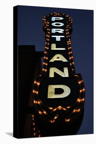 Portland Sign-Brian Moore-Stretched Canvas