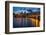 Portland Skyline along Waterfront-CrackerClips Stock Media-Framed Photographic Print
