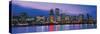 Portland Skyline, Oregon-null-Stretched Canvas