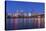 Portland Skyline-Rob Tilley-Stretched Canvas