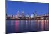 Portland Skyline-Rob Tilley-Mounted Photographic Print