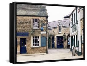 Portland Square, Bakewell, Peak District, Derbyshire, England, United Kingdom-Pearl Bucknall-Framed Stretched Canvas