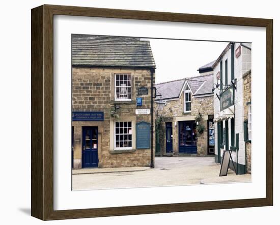 Portland Square, Bakewell, Peak District, Derbyshire, England, United Kingdom-Pearl Bucknall-Framed Photographic Print