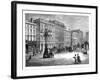Portland Street, Manchester, Late 19th Century-null-Framed Giclee Print