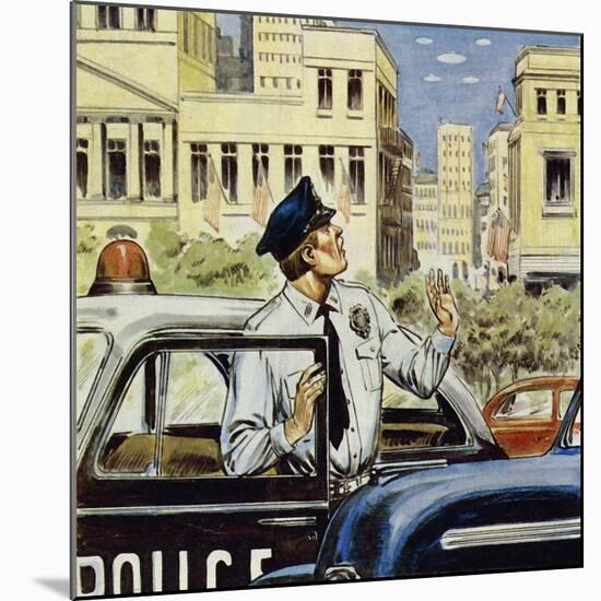 Portland Was Pestered for a Whole Day in 1947-Alberto Salinas-Mounted Giclee Print