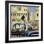 Portland Was Pestered for a Whole Day in 1947-Alberto Salinas-Framed Giclee Print