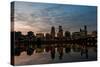 Portland Waterfront I-Erin Berzel-Stretched Canvas