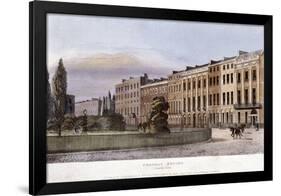 Portman Square, Marylebone, London, 1813-null-Framed Giclee Print