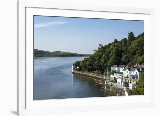 Portmeirion, Harbourside, Estuary, Gwynedd, Wales. United Kingdom, Europe-James Emmerson-Framed Photographic Print