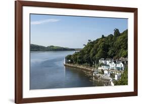 Portmeirion, Harbourside, Estuary, Gwynedd, Wales. United Kingdom, Europe-James Emmerson-Framed Photographic Print