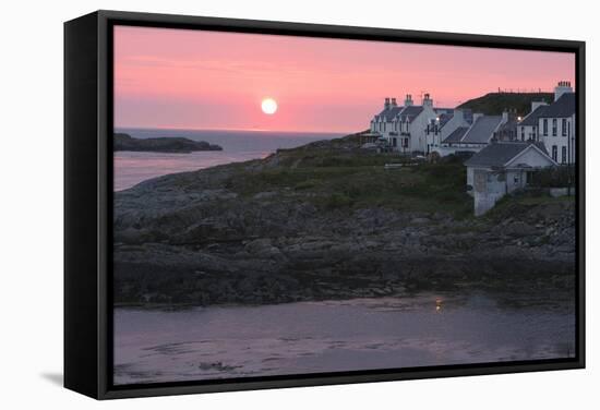 Portnahaven, Islay, Argyll and Bute, Scotland-Peter Thompson-Framed Stretched Canvas