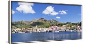 Porto Azzuro, Island of Elba, Livorno Province, Tuscany, Italy-Markus Lange-Framed Photographic Print
