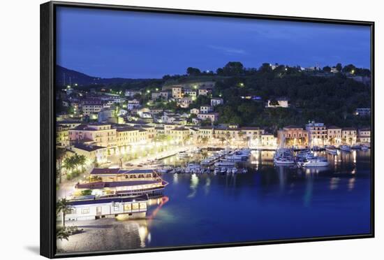 Porto Azzurro, Island of Elba, Livorno Province, Tuscany, Italy-Markus Lange-Framed Photographic Print