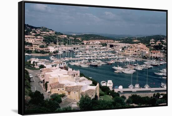 Porto Cervo, Sardinia-Vittoriano Rastelli-Framed Stretched Canvas