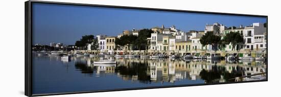 Porto Colom Harbour, Majorca, Spain-John Miller-Framed Photographic Print