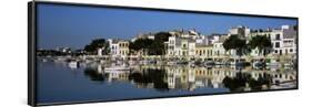 Porto Colom Harbour, Majorca, Spain-John Miller-Framed Photographic Print