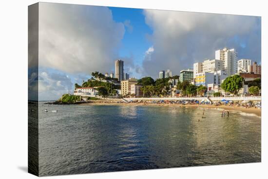 Porto da Barra Beach, Salvador, State of Bahia, Brazil, South America-Karol Kozlowski-Stretched Canvas