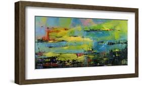 Porto di Istanbul-Tebo Marzari-Framed Art Print