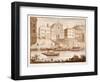 Porto Di Ripetta, 1833-Agostino Tofanelli-Framed Giclee Print