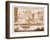 Porto Di Ripetta, 1833-Agostino Tofanelli-Framed Giclee Print