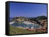 Porto Ercole, Promontorio Dell'Argentario, Tuscany, Italy-Walter Bibikow-Framed Stretched Canvas