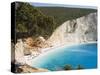 Porto Katsiki Beach, West Coast of Lefkada, Ionian Islands, Greek Islands, Greece, Europe-Robert Harding-Stretched Canvas