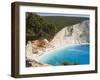 Porto Katsiki Beach, West Coast of Lefkada, Ionian Islands, Greek Islands, Greece, Europe-Robert Harding-Framed Photographic Print