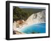 Porto Katsiki Beach, West Coast of Lefkada, Ionian Islands, Greek Islands, Greece, Europe-Robert Harding-Framed Photographic Print