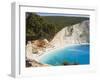 Porto Katsiki Beach, West Coast of Lefkada, Ionian Islands, Greek Islands, Greece, Europe-Robert Harding-Framed Photographic Print